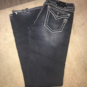 Miss Me jeans. Boot cut. Inseam 35